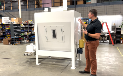 High-Capacity Live Bottom Bin for Non-Free-Flowing Material Into A Vacuum Convey System