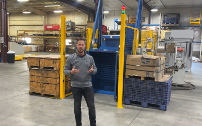 Lift and Dump Metal Material Transfer